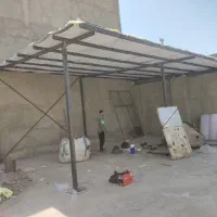 جوشکار سایبان شیروانی حفاظ کلبه چوبی  نرده  آهن|خدمات پیشه و مهارت|همدان, |دیوار