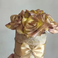 دسته گل روبانی|گل مصنوعی|نوشهر, |دیوار