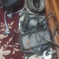 تعدادی قطعه موتورسیکلت سالم