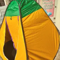 چادر مسافرتی ۴ نفره نانو شمعی و برنو در تولیدی