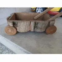 کالسکه چوب مناسب خنچه و سبزه