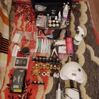 فروش لوازم ناخن بجای ۵۰ میلیون ۱۲ میلیون|آرایشگاه و سالنهای زیبایی|کازرون, |دیوار