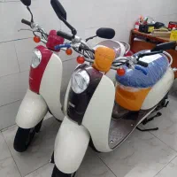 دو دستگاه موتور اسکوتر پاکشتی هوندا اسکوپی ژاپنی
