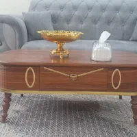 میزعسلی دوتا طرفه کشو وسه تیکه آن