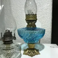 چراغ نفتی پایه برنزی