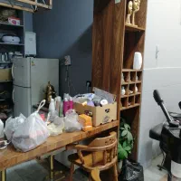 میز بار با دوعدد صندلی چوبی