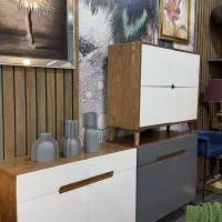 جاکفشی جنس تمام ام دی اف روکش چوب طبیعی. شهرآرا