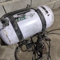 دو عددگاز CNG پرایدی با متعلقات