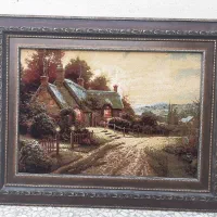 تابلو فرش زیبا در حد نو