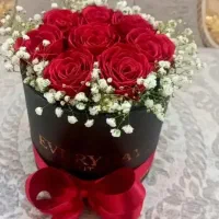 گل ربانی شاخه ای ۲۴|گل مصنوعی|قم, نخودی|دیوار