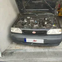 پراید۸۷ دوگانه شرکتی شاستی سالم