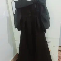 لباس مجلسی مشکی بلند