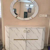 میز تلویزیون و اینه کنسول بدون خط و خش نو|میز تلویزیون|ری, فیروزآبادی|دیوار