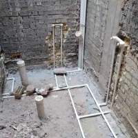 تخریب و لوله کشی اب و فاضلاب تعمیرات ...