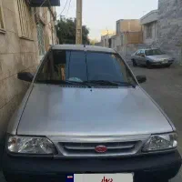 پراید نقره ای مدل ۸۵ GLXI دوگانه سوز