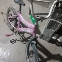 دوچرخه ۱۶ دخترونه صورتی