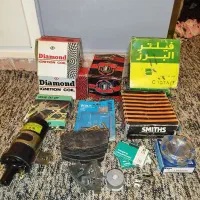 یک سری لوازم قدیمی ماشین