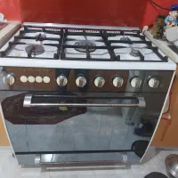 گاز پنج شعله فر دار ، آینه ای