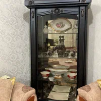 بوفه چوبی ساده و شیک