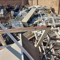 لوله داربست ضایعات تیرچه المینوم نبشی ناودانی