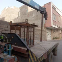 جرثقیل کفی دار خاور همراه با سبد بالابر|خدمات حمل و نقل|کرمان, |دیوار