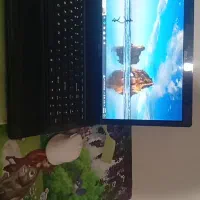 لب تاپ لنوو سالم با دستگیره بازی و موس با شارژر