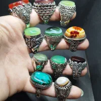 انگشتر طرح نقره عمده