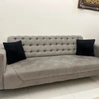 راحتی 7 نفره تخت شو|مبلمان خانگی و میز عسلی|تهران, آبشار تهران (دریاچه)|دیوار