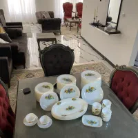 سرویس ارکوپال گل میوه فرانسه|ظروف سرو و پذیرایی|ورامین, ورامین|دیوار