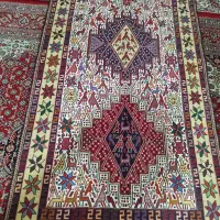 ورنی دستبافت با متن ابریشم