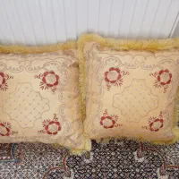 کوسن مبل و لحاف کرسی۶نفره|رختخواب، بالش، پتو|محمدیه-قزوین, |دیوار