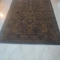 فرش وینتج گل برجسته در حد نو