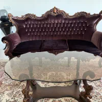 مبلمان استیل (سلطنتی کلاسیک) ۷ نفره به همراه میز