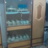 کمد سه تیکه چوبی، در حد نو، کاملا جادار
