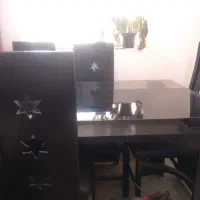 میز نهار خوری|میز و صندلی غذاخوری|بروجرد, |دیوار