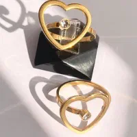 انگشتر استیل رنگ ثابت