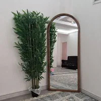 آینه قدی عرض ۷۵ارتفاع ۱۷۵ دور چوب روس