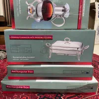 سوفله خوری پیرکس وارمر دار برند تک استیل|ظروف سرو و پذیرایی|کرج, مهرویلا شمالی|دیوار