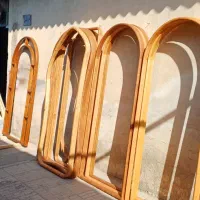 تولید قاب آینه دکوری تمام چوب