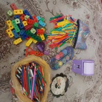 مداد رنگی چینه چوب خط ساعت آموزشی