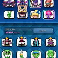 اکانت کلش رویال فروشی 20تا کارت 15 داره|کنسول، بازی ویدئویی و آنلاین|سربیشه, |دیوار