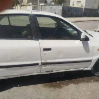 ماشین سمند سفید فروشی