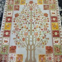 فرش فالیچه کناره هم دست باف هم ماشینی