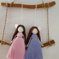 مکرومه|صنایع دستی و سایر لوازم تزئینی|شیروان (لرستان), |دیوار