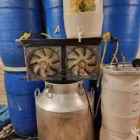 دیگ تقطیر ۲۰۰ لیتری به همراه کندانسور و دبه