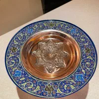 شیرینی خوری مس پرداز به سایز بزرگ|صنایع دستی و سایر لوازم تزئینی|عباس‌آباد, |دیوار