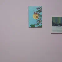 نقاشی  روی بوم