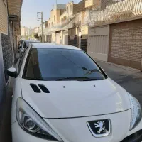 پژو 207 اتومات  سفید مدل 1390