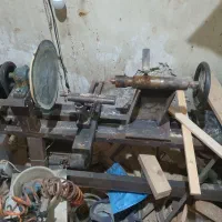 دستگاه خراطی و تخت دو طبقه کلبه ای