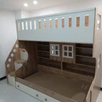 تولیدی تخت دوطبقه و ۳ سه طبقه مدل هلنا / یزد PUMA|تخت و سرویس خواب|یزد, |دیوار